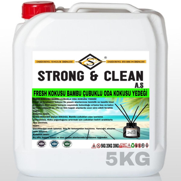 FRESH KOKUSU BAMBU ÇUBUKLU ODA KOKUSU YEDEĞİ 5KG