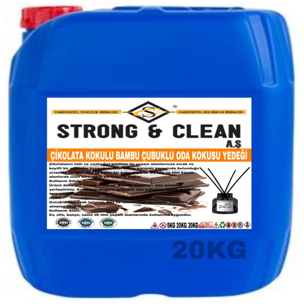 ÇİKOLATA KOKULU BAMBU ÇUBUKLU ODA KOKUSU YEDEĞİ 5KG