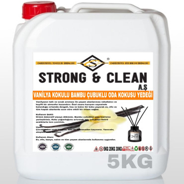 VANİLYA KOKULU BAMBU ÇUBUKLU ODA KOKUSU YEDEĞİ 5KG