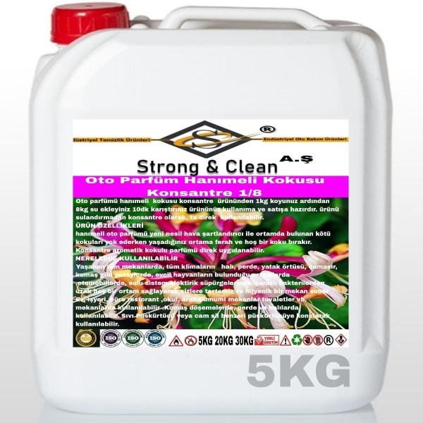 Oto Parfüm Hanımeli Kokulu Kokulu Konsantre 1/8