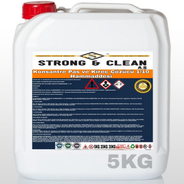 Pas Ve Kireç Sökücü 20kg  Hammaddesi 