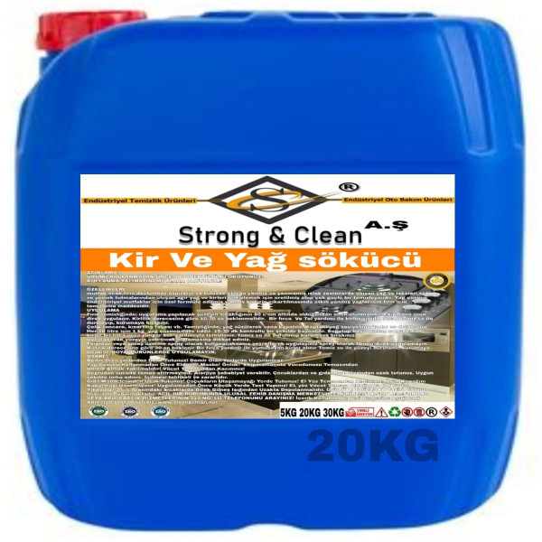 Kir ve Yağ Sökücü 20KG