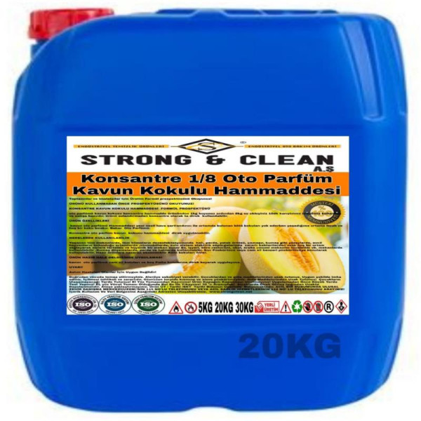 Oto Parfüm Kavun Kokulu Hammaddesi 20kg 1/8 