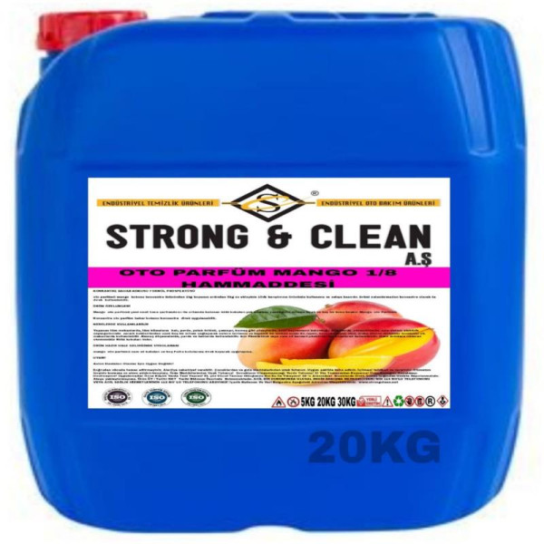 Oto Parfüm Mango Kokulu 20kg Hammaddesi 1/8