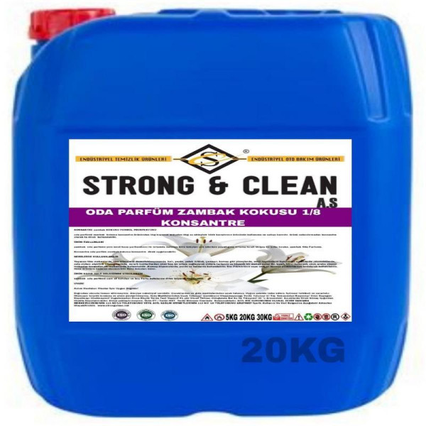 Oda Parfüm Zambak Kokusu Konsantre 20kg 1-8