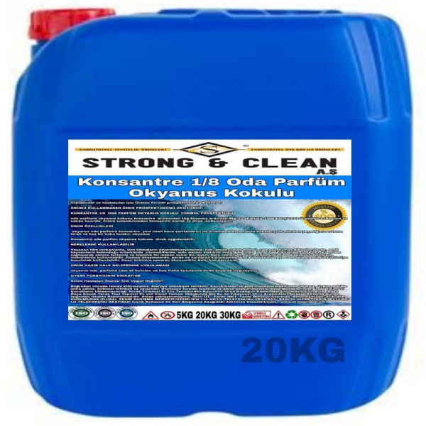 Oda Parfüm Okyanus Kokulu 5kg Konsantre 1/8 