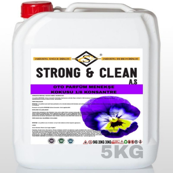 Oto Parfüm menekşe Kokulu 5kg Konsantre 1/8