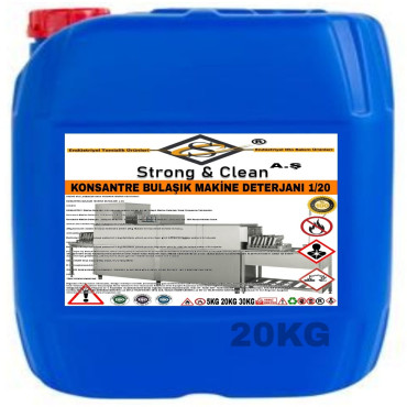 Konsantre Makine Deterjanı 20kg 1-20