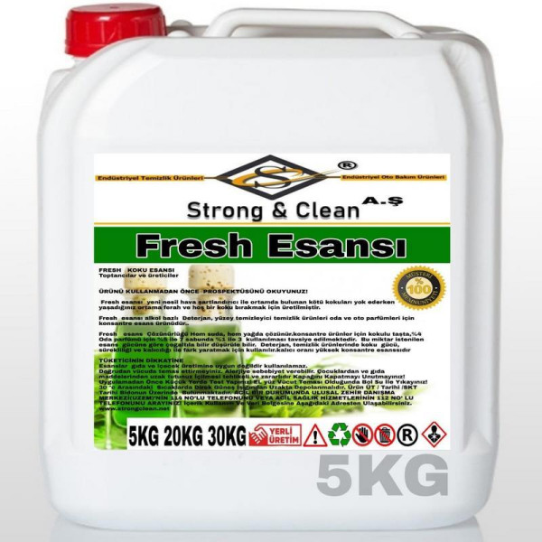 Parfüm Esans Frehs kokulu 5kg Hammaddesi 