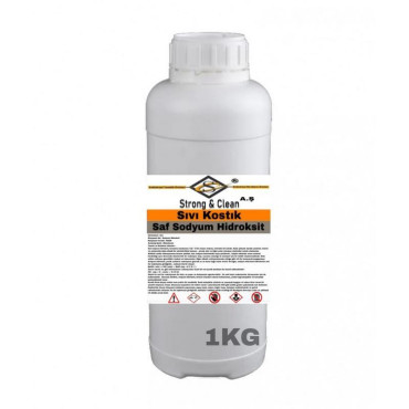 Sıvı Kostık 1Kg %48 Sodyum Hidroksit