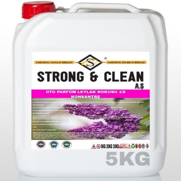 Oto Parfüm Leylak Kokulu 5kg Konsantre 1/8