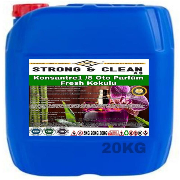  Oto Parfüm Fresh Kokulu 20kg Konsantre 1/8 