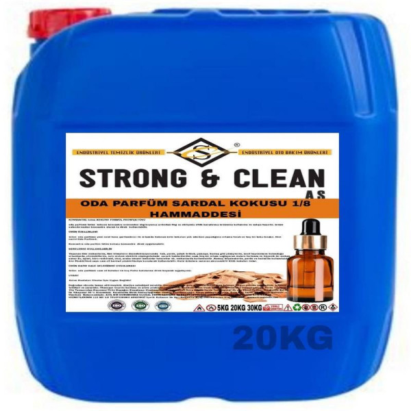 Oda Parfüm Sardal Kokusu 20kg Hammaddesi 1/8