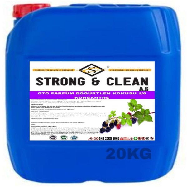 Oto Parfüm Böğürtlen Kokusu Konsantre 20kg 1/8