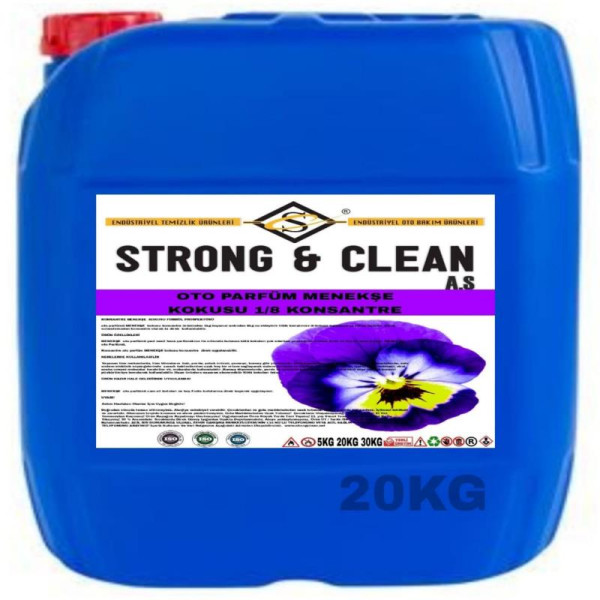 Oto Parfüm Menekşe Kokusu Konsantre 20kg 1/8