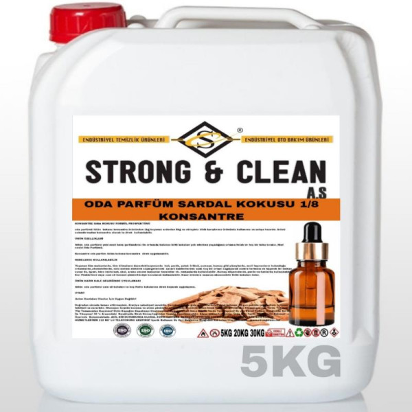 Oto Parfüm Sardal Kokusu Konsantre 5kg 1/8