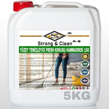 Yüzey Temizleyici Fresh Kokulu 5kg Hammaddesi 1/60