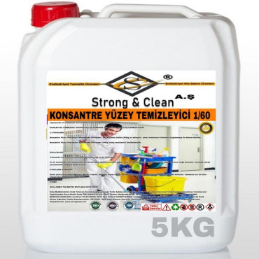Yüzey Temizleyici 5kg Hammaddesi 1/60