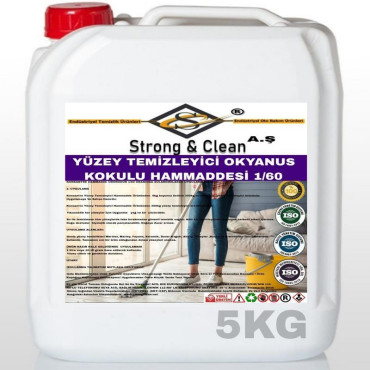 Yüzey Temizleyici Okyanus Kokulu 5kg 1/60 Hammaddesi