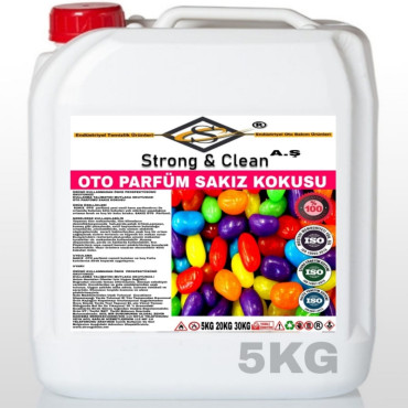 Oto Parfüm Sakız Kokusu 5KG