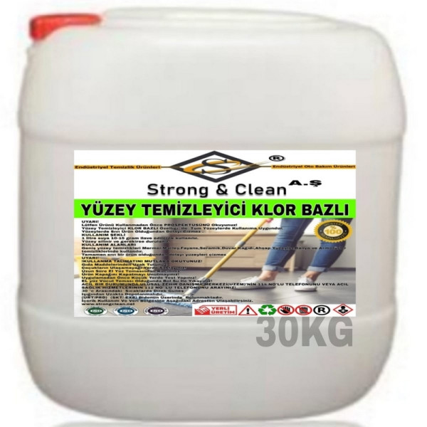 Yüzey Temizleyici Klor Bazlı 30KG