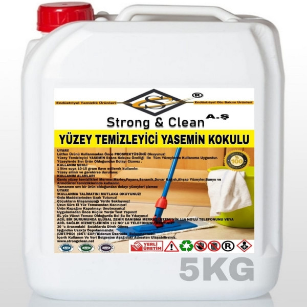 Yüzey Temizleyici Yasemin Kokulu 5kg